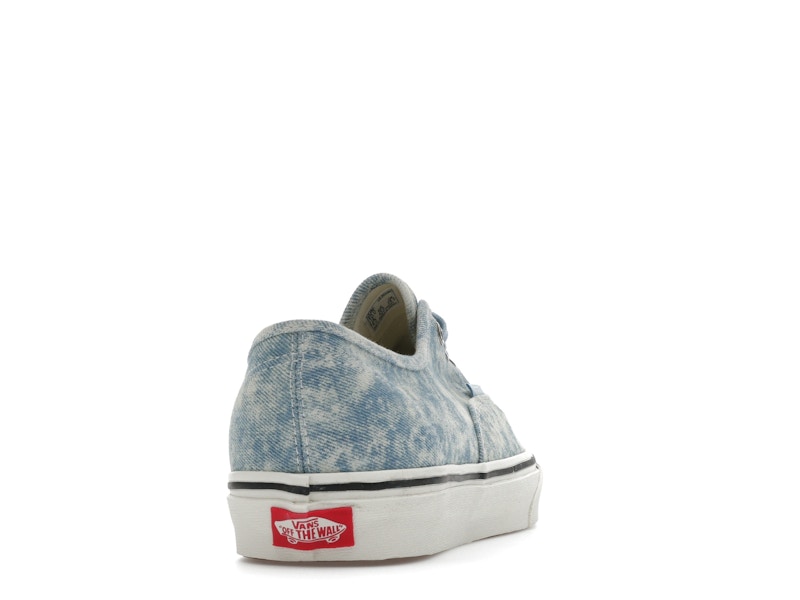Vans Authentic Denim Destroy Washed Blue - 360° view 29