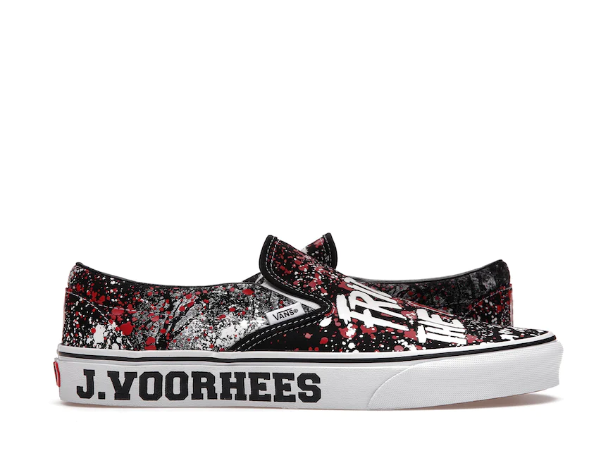 Vans Classic Slip-On Horror Pack Friday the 13th Jason Voorhees 0