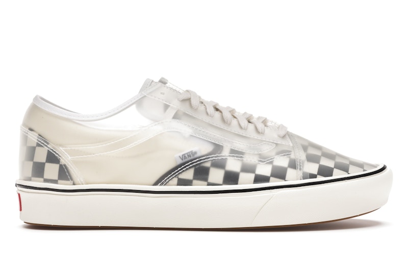 Vans ComfyCush Slip Skool Checkerboard Clear