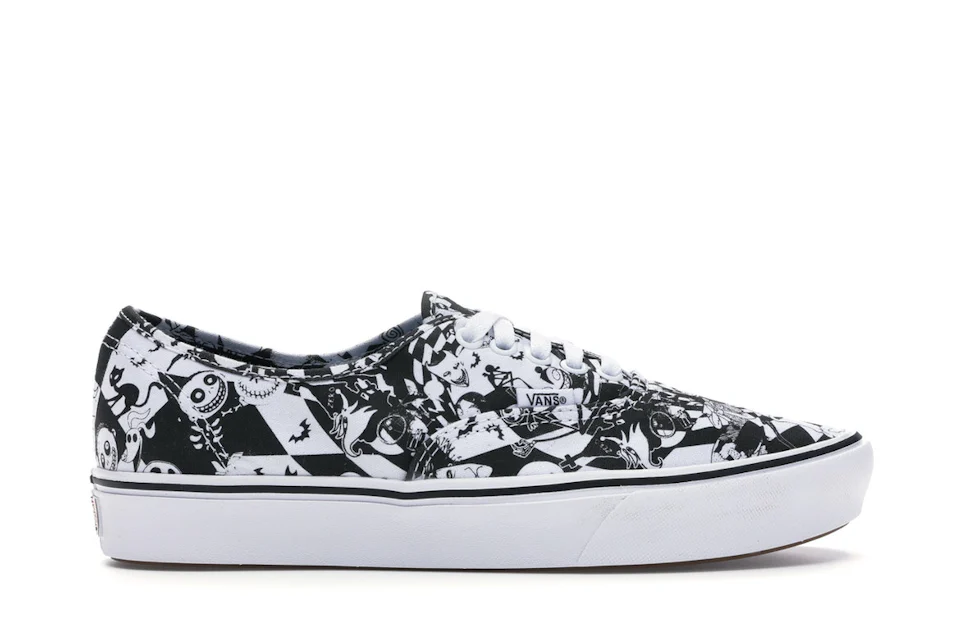 Vans Comfycush Authentic The Nightmare Before Christmas Men's ...