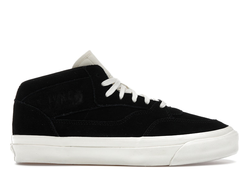 Vans Half Cab JJJJound Black White Men's - VN000S86BLA - US