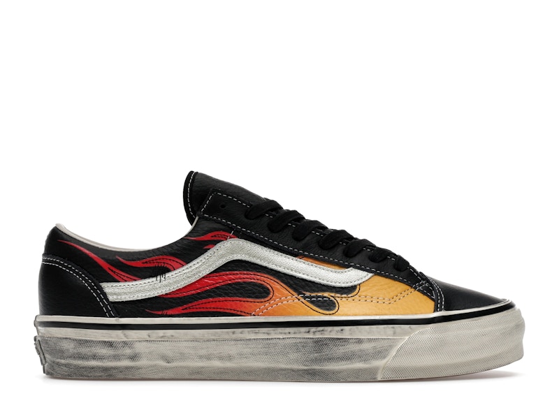 Vans LX Old Skool Archive Flame Black Men's - VN000D9RCJK - US