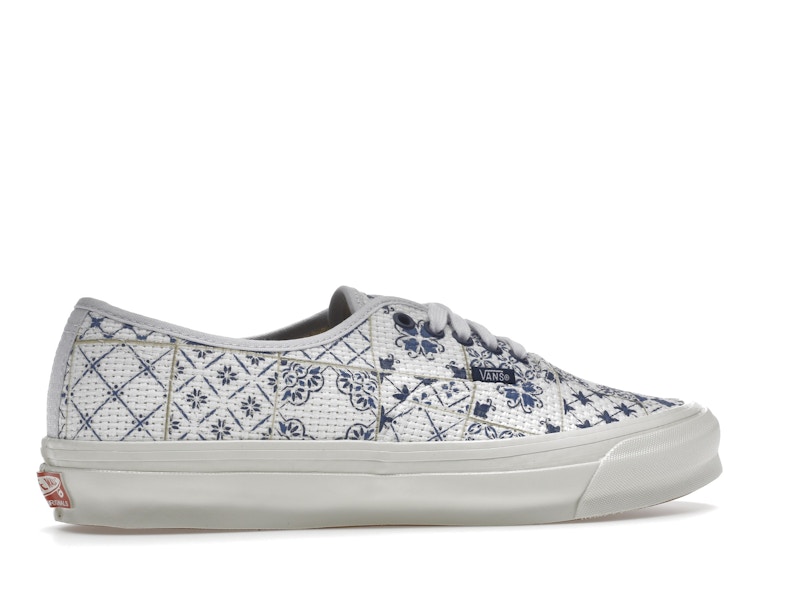 Vans OG Authentic LX Kith Azulejo Tile - 360° view 35