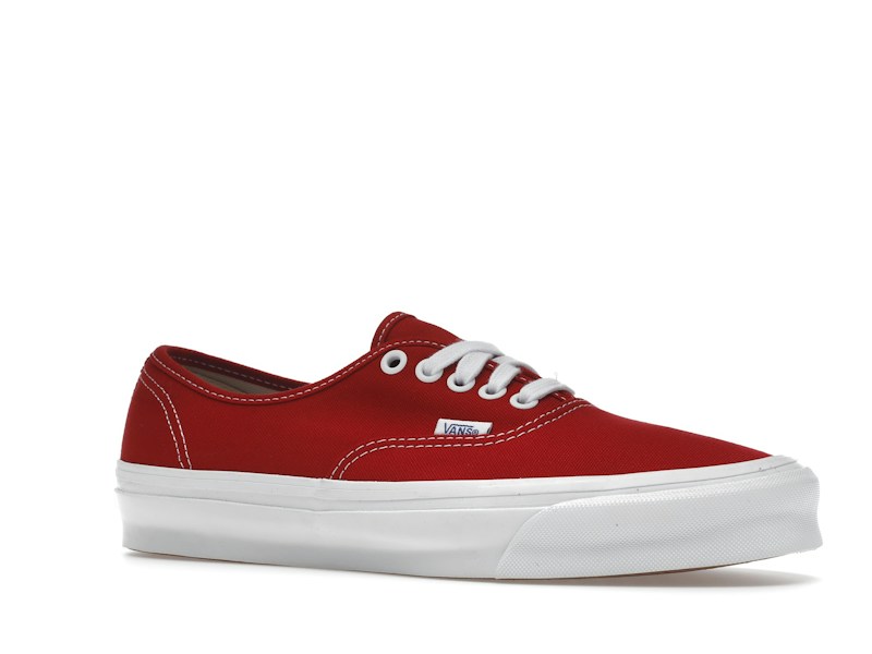 Vans OG Authentic LX Red - 360° view 4