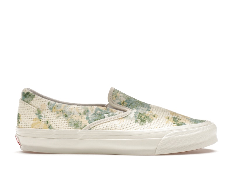 Vans vintage slip best sale on floral