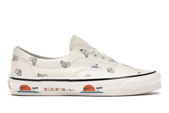 Vans OG Era Paisley White 0
