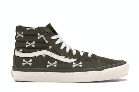 Vans Sk8-Hi WTAPS Olive Crossbones Men's VN0003T0KBD US