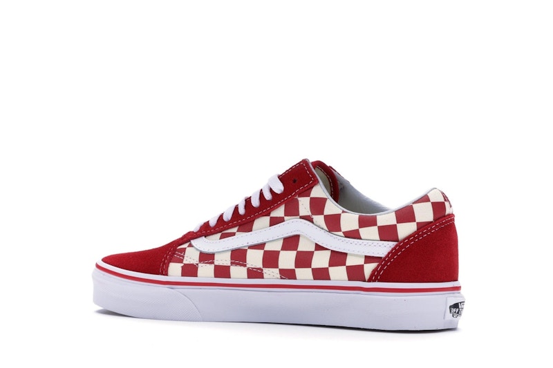 red old school vans