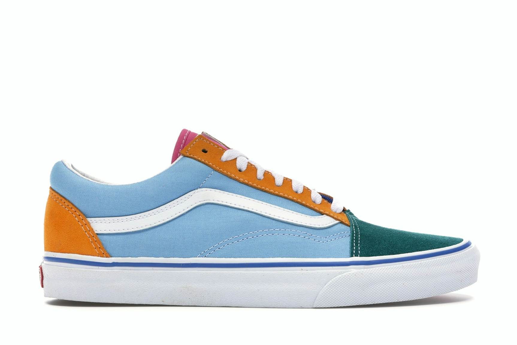 Vans Old Skool Colorblock Multi Men's - VN0A38G1T0B - US