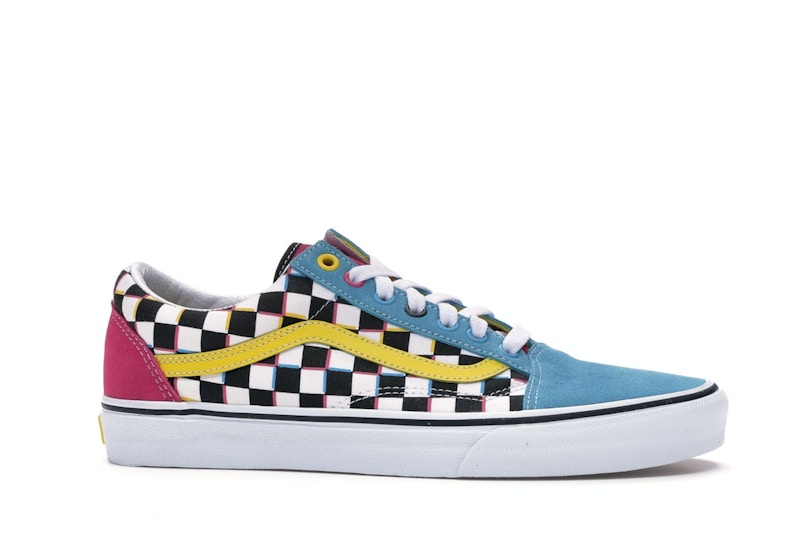 Old skool vans crazy check clearance