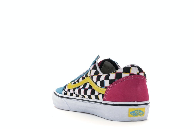vans old skool chex multi