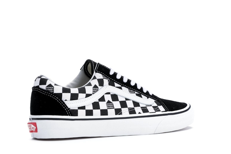 vans old skool damier scratch