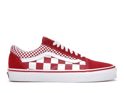 Vans Old Skool Mix Checker Chili Pepper Men's VN0A38G1VK5 US