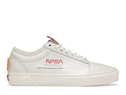 Vans Old Skool NASA Space Voyager Blanc Véritable Homme Style