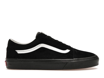 Vans Old Skool Pig Suede Black Men's VN0A4U3B18L US - Main Image