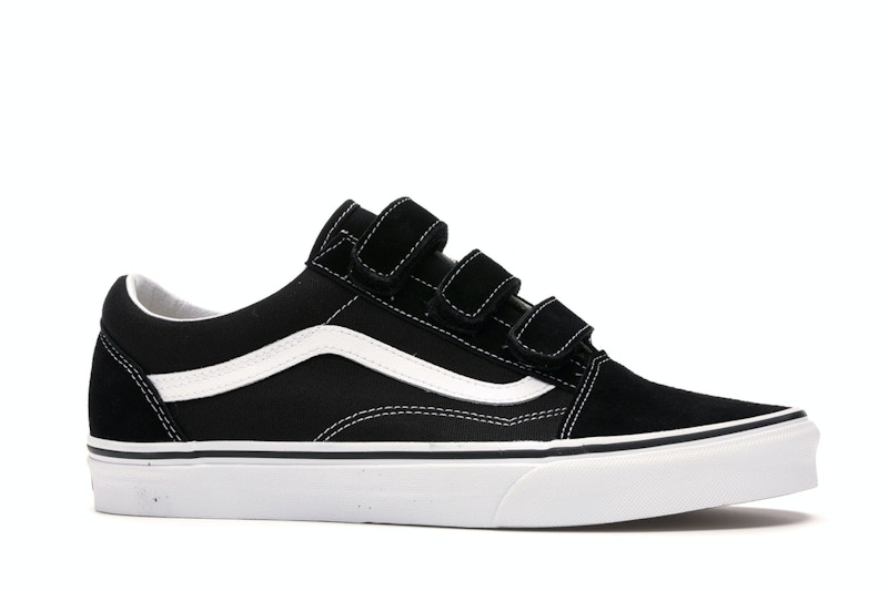 Vans negras niño velcro