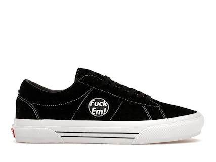 Vans Sid Supreme Fuck Em Black Men's Sneakers US - Main Image