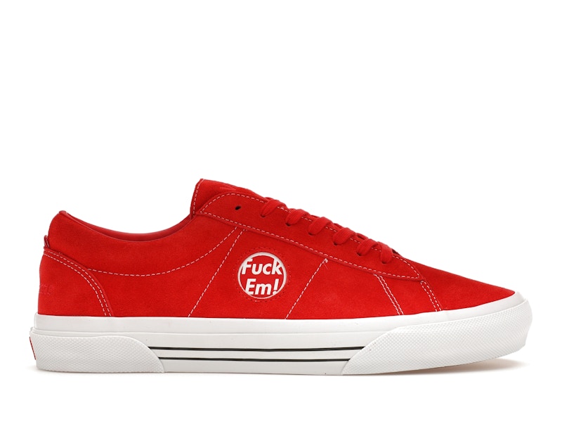Vans Sid Supreme Fuck Em Red Men s Sneakers US