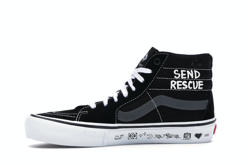 vans sk8 hi cruel world