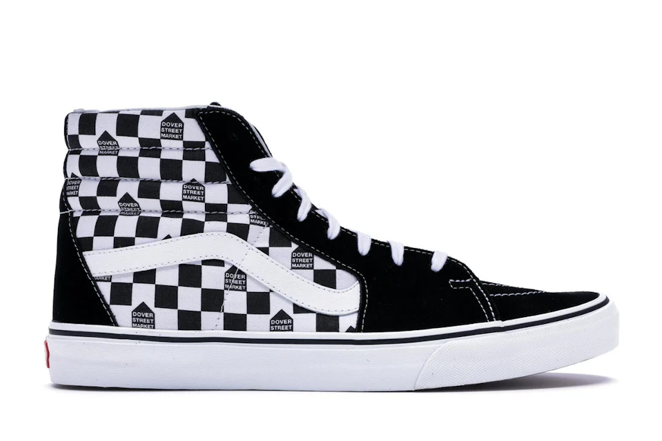 Vans Sk8-Hi DSM Checkerboard Black White 0