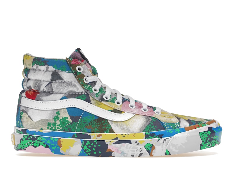 Vans Sk8 Hi KENZO Floral Yellow Men s Sneakers US