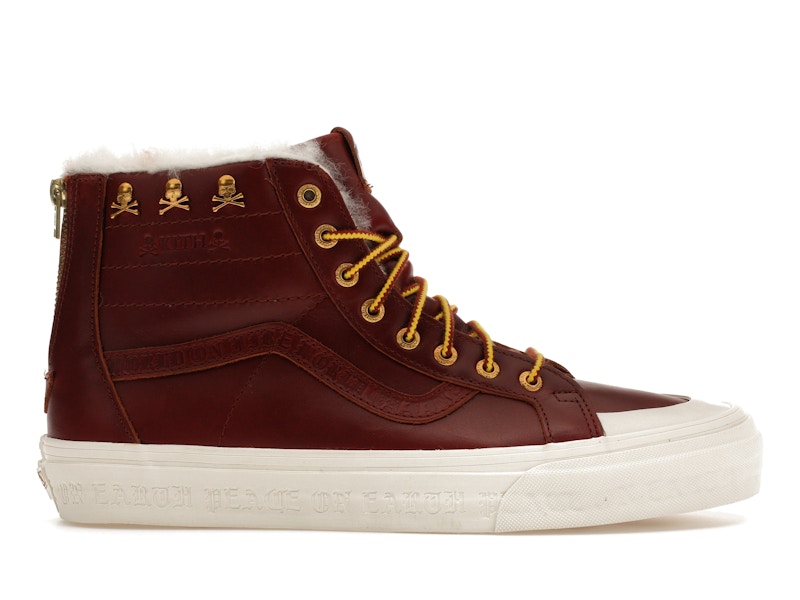 Vans sk8-hi kith x mastermind japan rust top