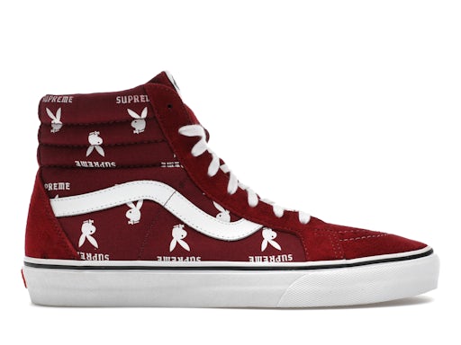 Vans Sk8-Hi Supreme x Playboy Burgundy 0
