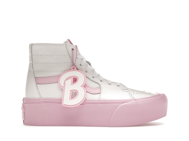 Vans sk8 hi platform pink discount