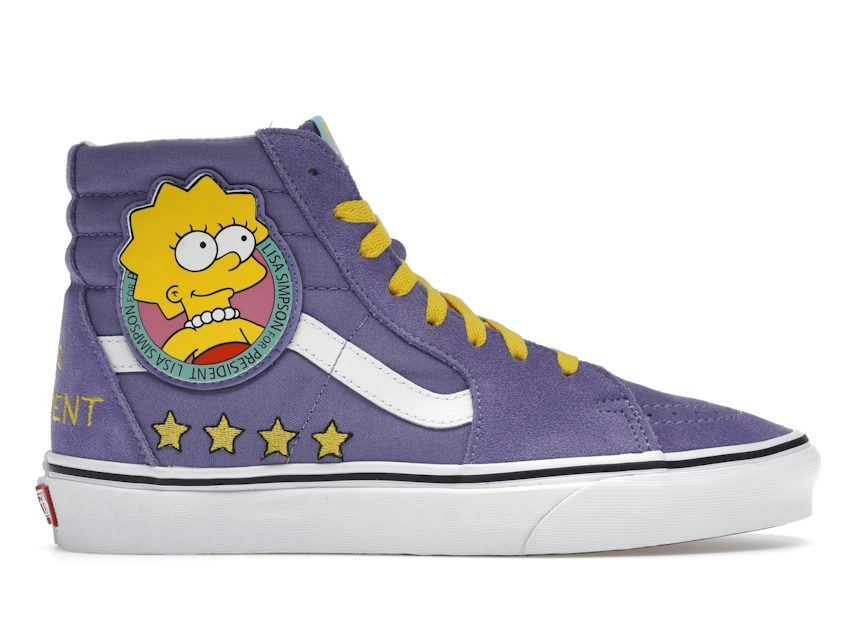 Vans The Simpsons x Sk8-Hi 'Lisa 4 Prez