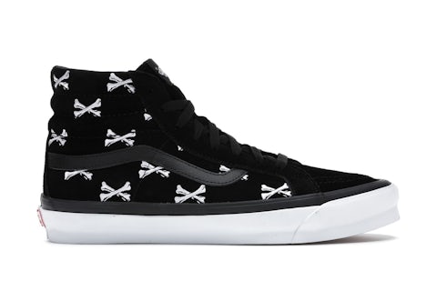 Vans Sk8-Hi WTAPS Bones Black Men's VN0A4BVB20P1 US