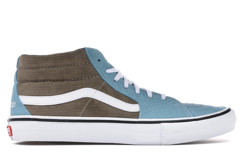 Supreme x vans crocodile corduroy sales