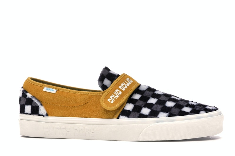 Vans slip on david bowie clearance