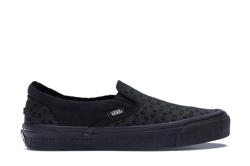 Vans Slip On Kith x mastermind Japan Black Men s VN0A32QNS5K US