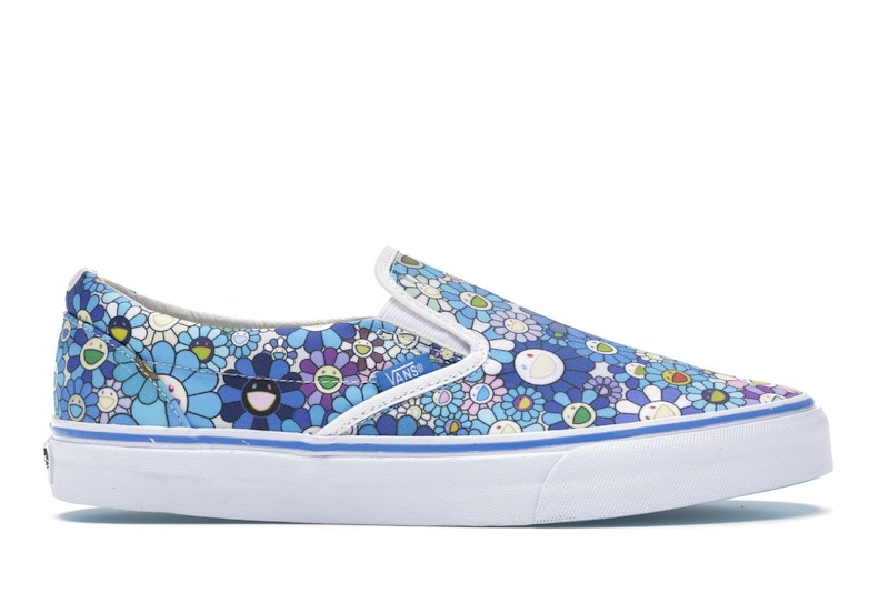 Blue flower shop vans