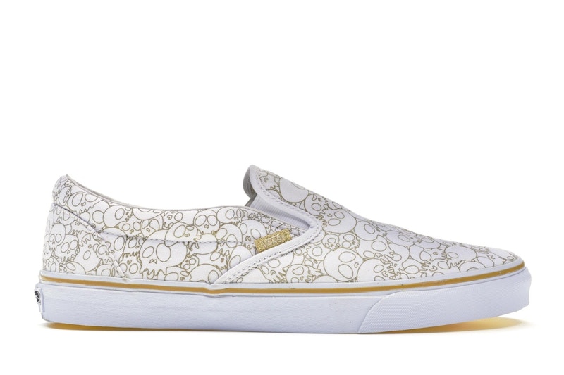 Vans slip on oro cheap