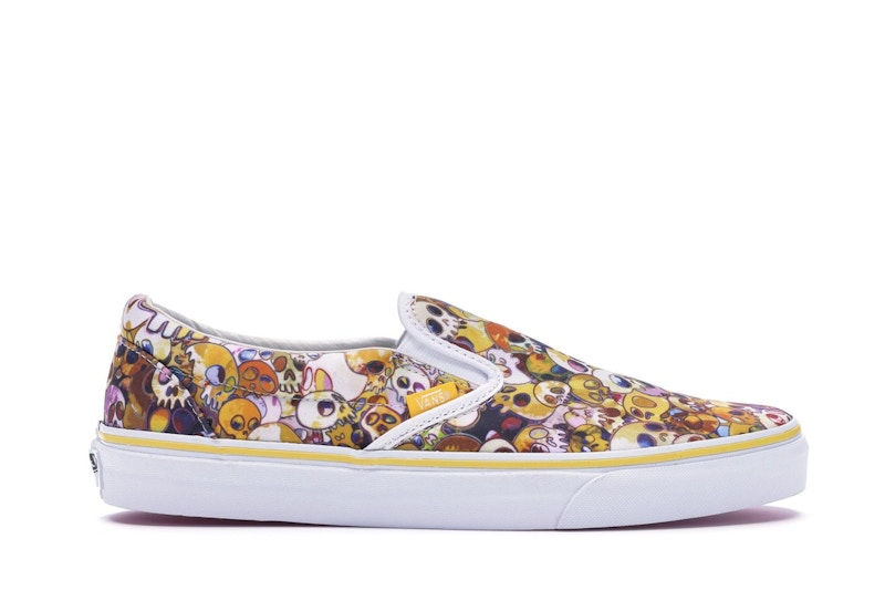 Vans Slip On LX Murakami Yellow Skull Men s VN 0ZSIGUI GB
