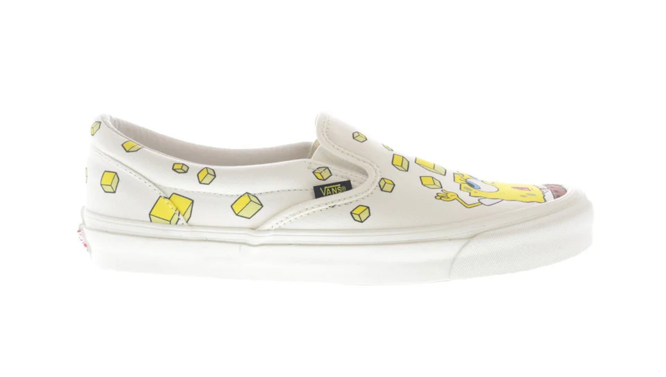 Slip on spongebob vans Clearance