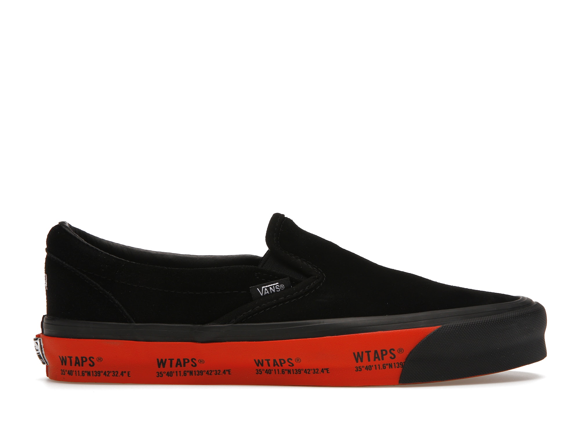 靴/シューズWTAPS × VANS OG CLASSIC SLIP-ON LX BLACK