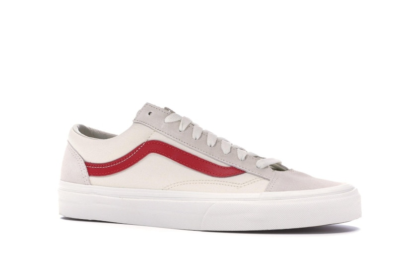 Vans 36 marshmallow red