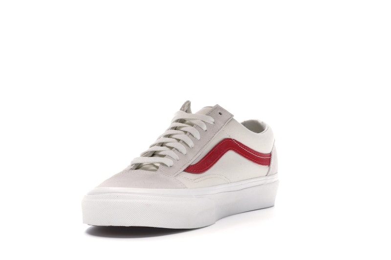 marshmallow red vans