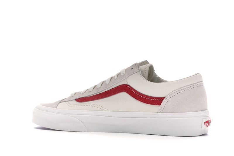 marshmallow red vans