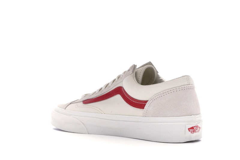 marshmallow red vans