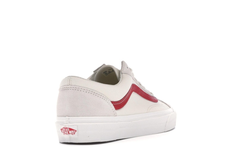 marshmallow red vans