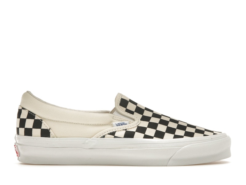 Vans vault og slip on checkerboard online