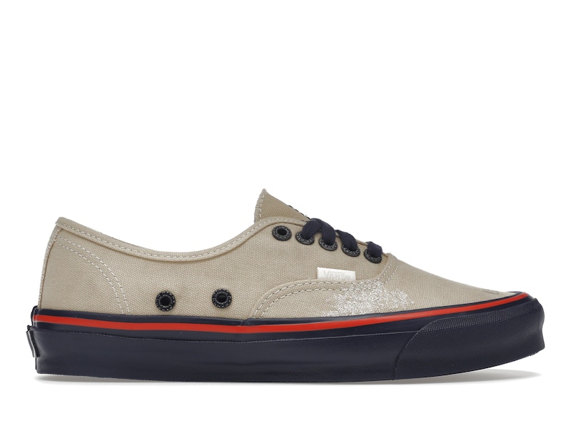 Vans Vault OG Authentic LX Nigel Cabourn Natural Navy