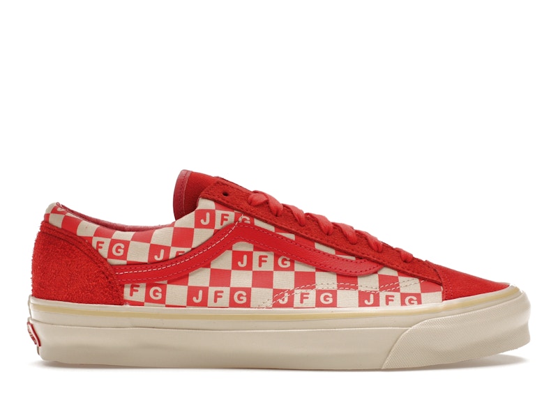 Vans Vault OG Style 36 LX Joe Freshgoods The Honeymoon Stage Red