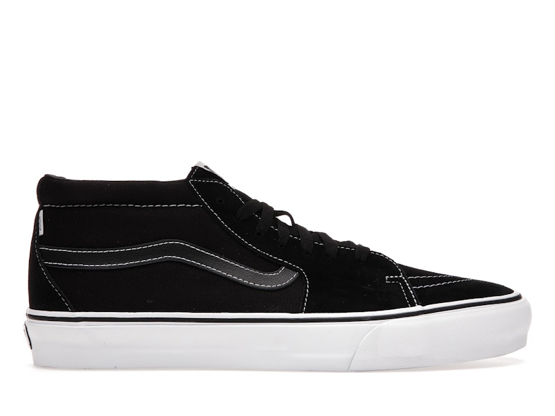 タグ替え紐付きですVans JJJJound Sk8-Mid VLT LX Black 25cm