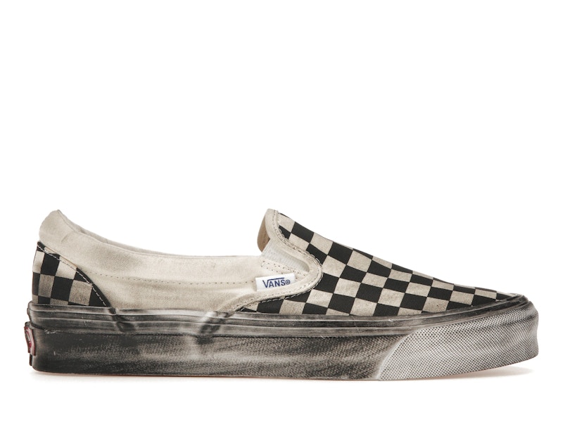 Vans vault og online slip on checkerboard