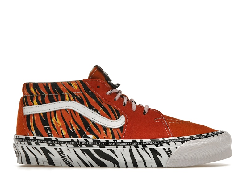 Vans mid tops on sale womens Orange