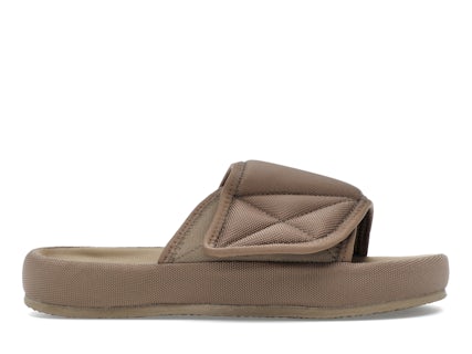 Brown Yeezy Slides Khaki Yeezy Fabric Slippers Season Khaki Men's